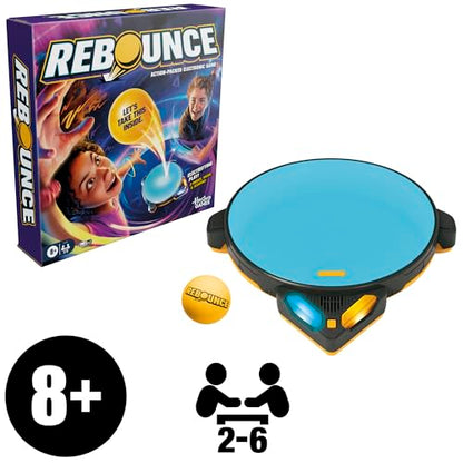 Rebounce Game | Indoor and Outdoor Electronic Action Game for Kids, Teens, and Adults | Ages 8+ | 2 to 6 Players | 10 Mins. | Family Travel Games