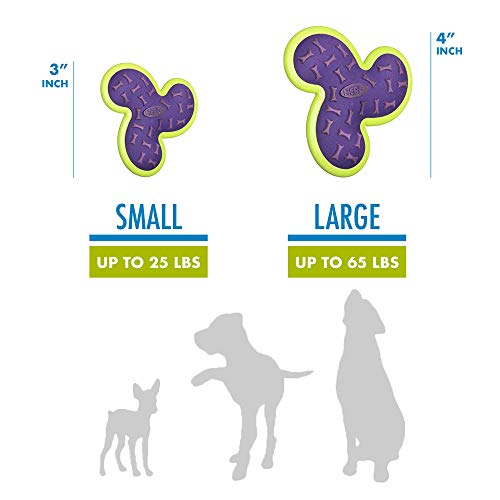 Hero Outer Armor, Fetch Dog Toy, Floats & Squeaks - style: Propeller - Purple