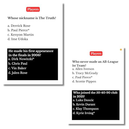 The Goatest of All Time – Basketball Trivia Game! 300 Trivia Questions on the Greatest pro Basketball Players, Teams and Coaches of All time. Perfect for Hoops Lovers and Game Nights.