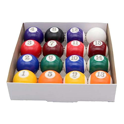 16x Billiard Ball Set Children Billiard Ball Toy for Game Rooms Desktop