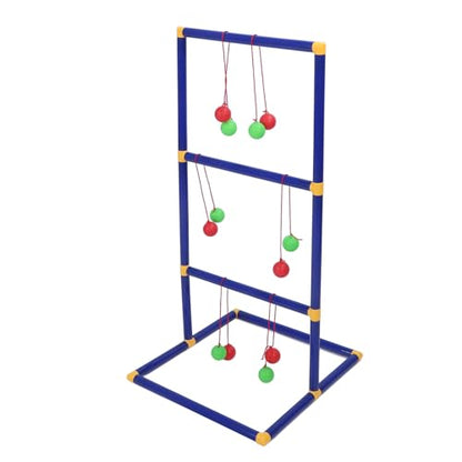 Ladder Toss Game Set, Interactive Ladder Ball Tossing Game Asssembly Replacement, Outdoor for Adults and Family
