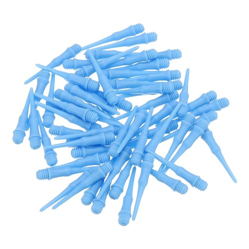 PATIKIL Plastic Dart Tips 2BA Thread, Soft Dart Tip Replacement Dart Accessories - color: Sky Blue