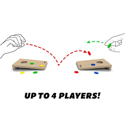 GoSports Coinshot Mini Tabletop Cornhole Game Set