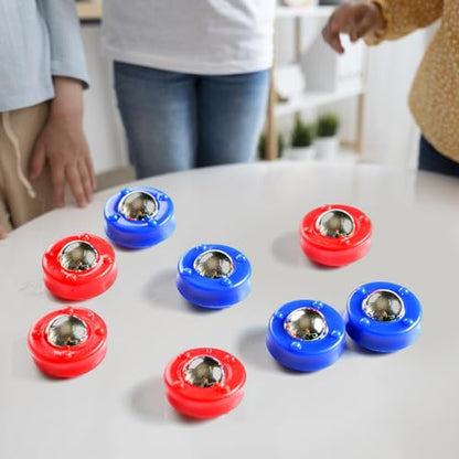 8Pcs Shuffleboard Pucks Shuffleboard Table Equipment for Table Game Indoor