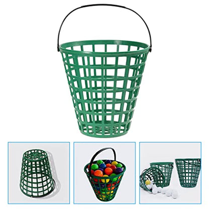 Mipcase Golf Basket Outdoor Storage Ball Baskets Golfs Golf Bag Bucket Golf Game Garage Storage Rack Storage