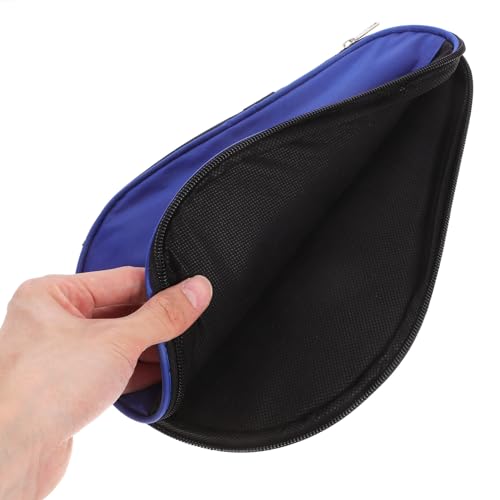 WOONEKY Table Tennis Paddle Bag Lightweight Case for Racket Storage and Organization Compact Pouch for Racket and Balls and Easy to Carry