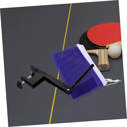 Happyyami Portable Table Tennis Net Set Retractable Design for Use Easy Assembly Stability Compatible Standard Tables