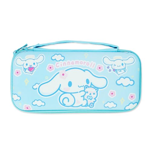 PERFECTSIGHT Switch Carrying Case for Nintendo Switch OLED, Cute Portable Travel Switch OLED Carry Case Inner Protective Storage Bag for NS Console & Accessories (Blue Ear) - color: Blue Ear