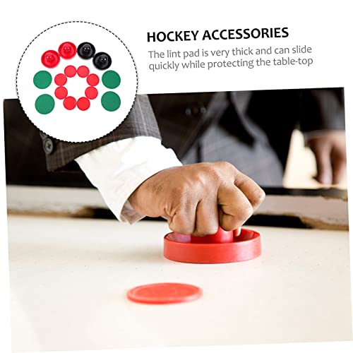 Abaodam Air Hockey Pusher and Puck Set 96mm Replacement Accessories for Air Hockey Tables Sturdy Plastic Strikers High Precision