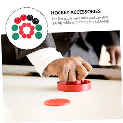 Abaodam Air Hockey Pusher and Puck Set 96mm Replacement Accessories for Air Hockey Tables Sturdy Plastic Strikers High Precision