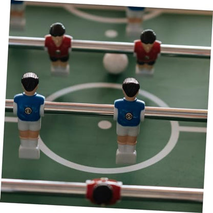 BESPORTBLE 3pcs Soccer Machine Pole Table Football Game Accessory Metal Operation Handle Replacement Rod Ergonomic Design