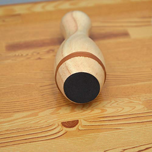 CROWN ME Shuffleboard Bowling Pin Set - style: solid-wood