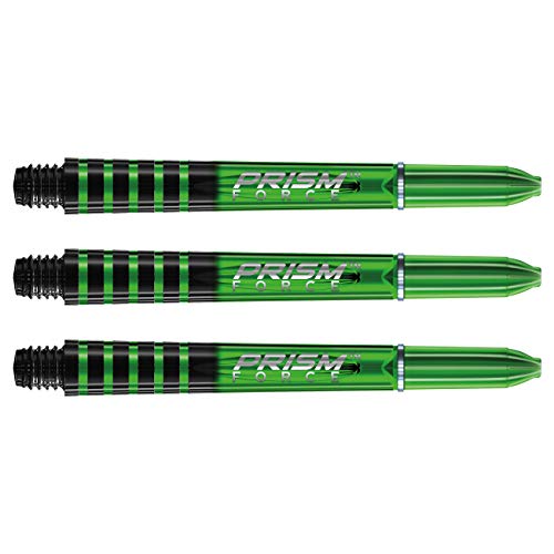 Force Prism Shafts by Winmau - color: Green, size: Medium