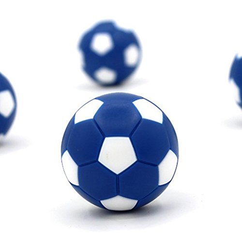 PGYUD Table Soccer Balls 36mm(1.42 Inch), 12 Pack Foosball Replacement Balls – Multicolor Mini Foosballs for Standard Tables,Foosball Table Balls