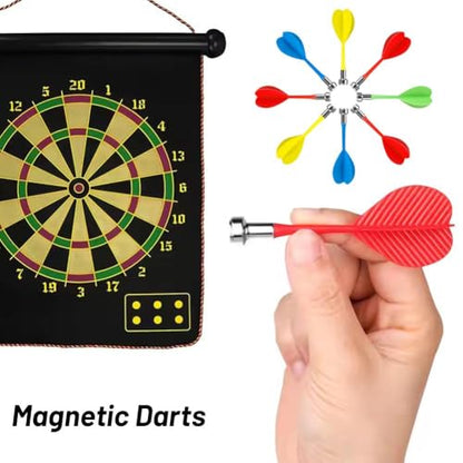 12PC Colorful Magnetic Darts Safety Replacement f/Kids Dartboard Indoor Game