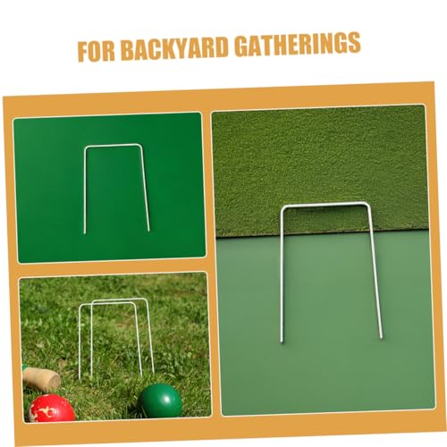 Toyvian 10pcs Durable for Family Outdoor Game Backyard Lawn Fun Engaging Social Activity Weatherproof Design Easy Setup