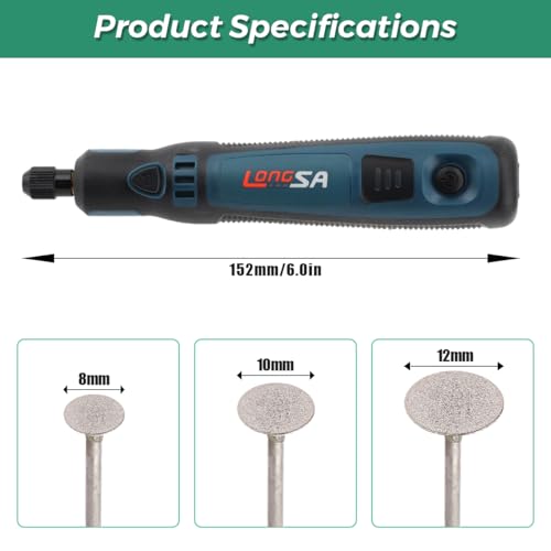 Pool Cue Tip Shaper, Electric Cue Tip Grinder Kit | Portable billiards cue stick tool kit for enthusiasts, pros and cue tip maintenance - style: Flat-Shaped Head