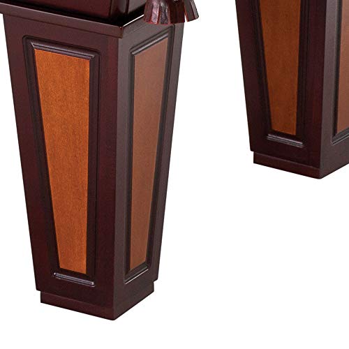 Fat Cat Reno 7.5 Foot Pool Table, Billiard Table with Accuslate Surface, K66 Bumpers, Dark Cherry Finish, Includes Cues and Balls