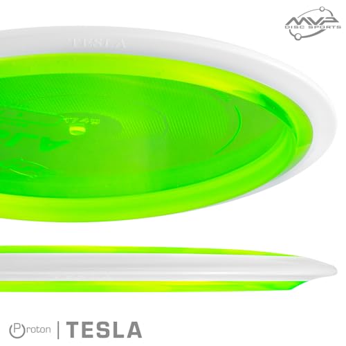 MVP Disc Sports Proton Tesla Disc Golf Distance Driver (Colors May Vary) - size: 170-175g