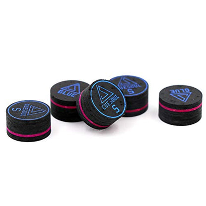 CUESOUL Cue Tips-Pool Cue Tip/Snooker Cue Tip/Glue on Tip - color: Pool cue tip-S