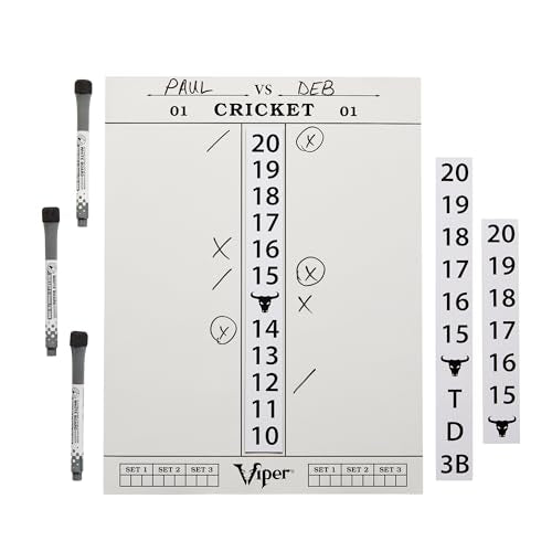 Viper by GLD Magna Score Pro 3-in-1 Magnetic Dry Erase Dart Scoreboard