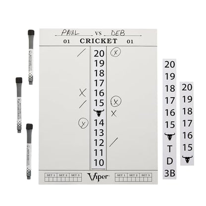 Viper by GLD Magna Score Pro 3-in-1 Magnetic Dry Erase Dart Scoreboard