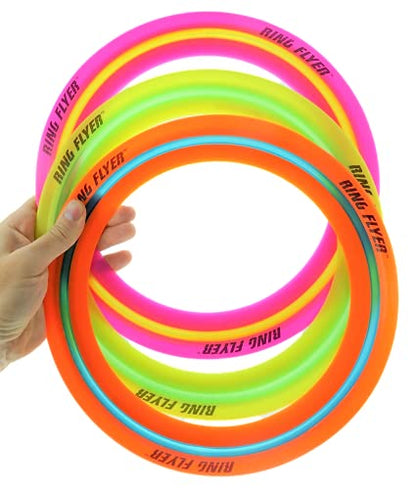 JA-RU Air Max Grip Ring Flyer Frisbee Round Flying Disc Toy Professional 1029-1A - size: 11.5" x 8.5"