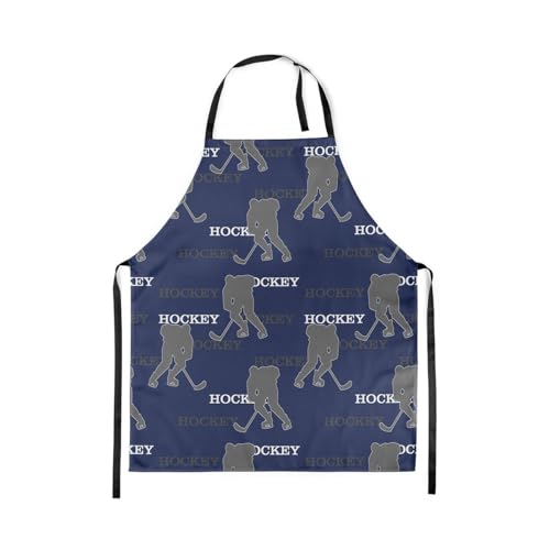 Manfei Ball Sports Kids Kitchen Apron - color: Dark Blue Gray