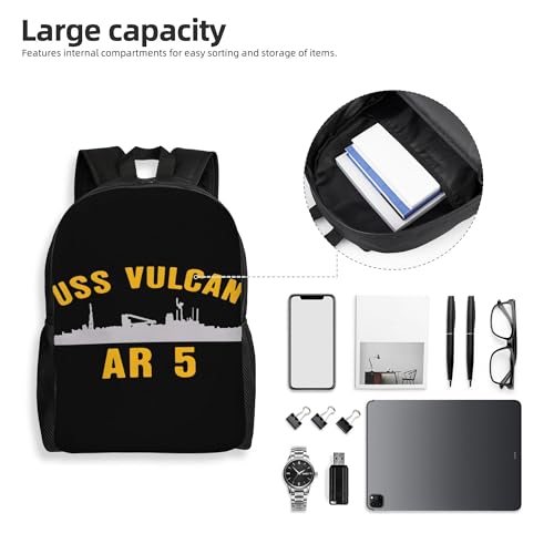Vulcan Ar 5 Backpacks For Men Women Book Bag Travel Hiking Camping Work Lightweight - color: Ye12