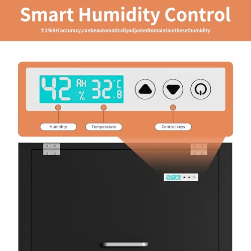 3D Printer Filament Storage Stand Rack with Dehumidifier| 3-Tier All-in-One Organizer with Tool Mounts, Dual Spool Holders | Compatible with Most 3D Printers (100LBlack) - color: 100lblack