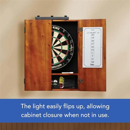 Viper by GLD Products Viper Shadow Buster Dartboard Cabinet Mounted Display Light - style: With AC Adapter