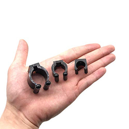 15 Pcs Billiards Snooker Clip Locating Clip Holder,Big/Medium/Small | 3 Sizes,Strong Resilience,Snooker Cue Holder Clips,Pool Cue Clamps,Pool Stick Holder,Fishing Rod Clip