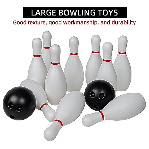 Kids Bowling Set, Bowling for Kids 2-5, Toddler Plastic Bowling pins Toys, Family Indoor Sports Games, Parent Child Interaction/Preferred for Birthday Parties