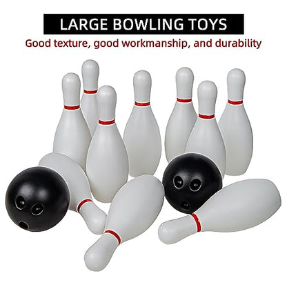 Kids Bowling Set, Bowling for Kids 2-5, Toddler Plastic Bowling pins Toys, Family Indoor Sports Games, Parent Child Interaction/Preferred for Birthday Parties