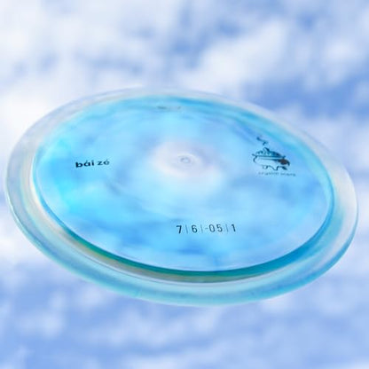 Yikun PDGA Disc Golf Fairway Driver|Pro Worlds 2025 Limited Edition|170-176g Perfect for Outdoor Games and Competition - color: Crystal Scent Skyblue