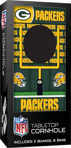 MasterPieces Officially Licensed NFL Tabletop Cornhole for Adults - style: Green Bay Packers