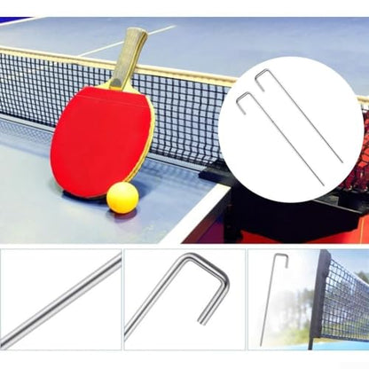 J-Clip Replacement Set of 2 for Table Tennis Steel Clamps Designed for Standard Table Tennis Table Use