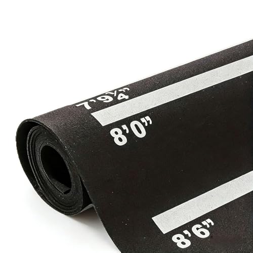 Dart Mat Dart Rug - Throw Line Mat, Anti Slip Darting Board Floor Matting, 300x34cm Shock Absorbing Pads | Indoor Outdoor Protection for Home Game Room Recreation Party Outdoor Pads Setup