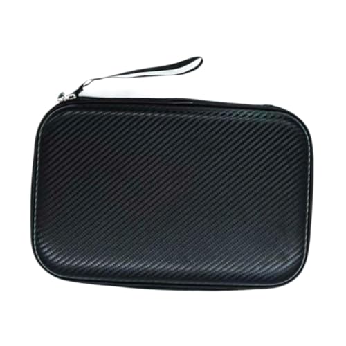 Colaxi Hard Shell Pong Paddle Case, Table Tennis Paddle Storage Bag Waterproof Protector Carrier Holder Racket Protective Cover