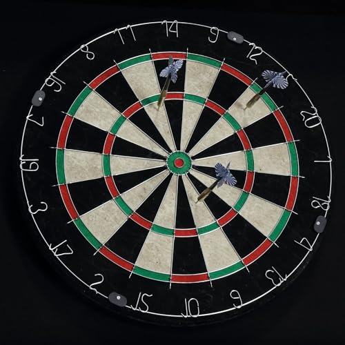 HomeStock Dartboard Cabinet with Storage - Game Room Cabinet, Wine Rack, Dart Accessories