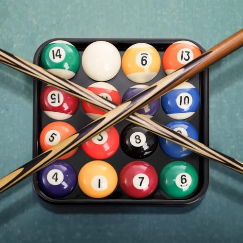 TOPZEA 3 Pack Standard Pool Billiard Ball Tray, Black Sturdy Plastic Billiard Balls Carrying & Storage Trays for 16 Balls Full Set Regulation Size Ball 2-1/4 inch, Pool Table Accessories