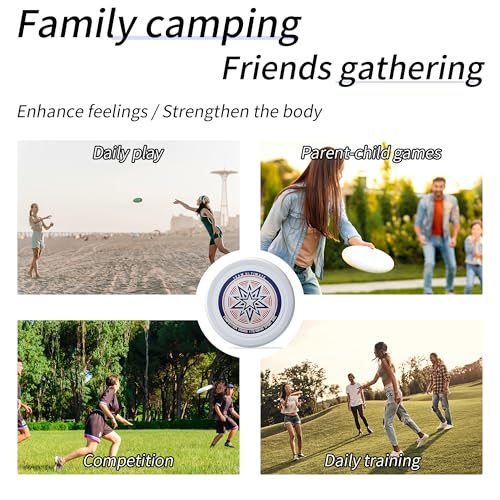 175g Flying Disc,10.75 Inch Training Disc for Competition and Outdoor Fun - color: Colorful