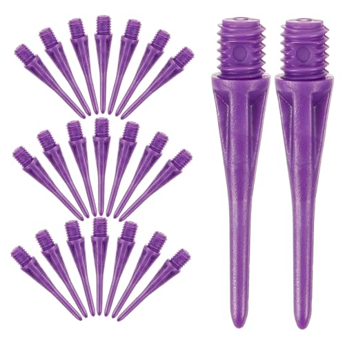 Happyyami Soft Head Soft Tip Parts Accessories Points with Supplies Soft Tip Flights Soft Needles Soft Tip - color: Purple