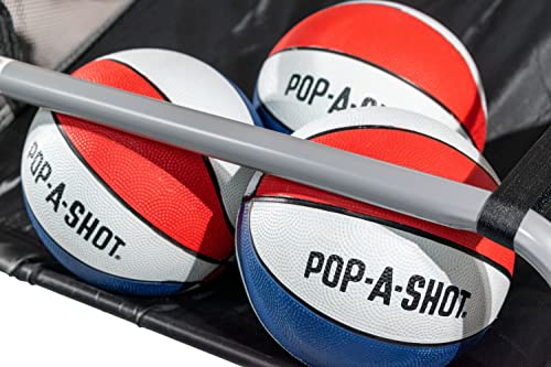 Pop-A-Shot - Tailgate Game with NCAA Graphics l Arcade Basketball Inside, Out, and On The Go | Infrared Sensor Scoring | 3 Balls | Foldable, Portable, Tote Bag Included l for All NCAA Fans