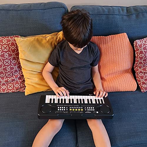 Kids Piano Keyboard - 37 Keys Piano Toys for Kids, Beginner Keyboard Piano for Kids, Educational Musical Toy for Kid, Electronic Keyboard Piano with Microphone for 3 4 5 6 7 8 Year Old Boys Girls Gift