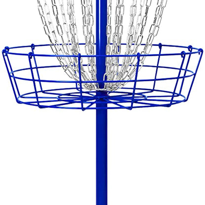 Remix Practice Basket for Disc Golf - Choose Your Color and Style - style: Double Chain - Royal Blue
