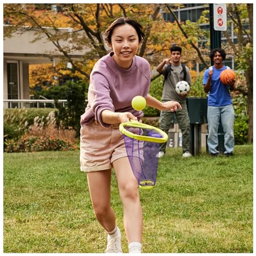 Aerobie Flingo Catch & Throw Outdoor Games for Kids & Adults, Toss and Catch Ball Set for Summer Games, Backyard, Camping and Beach, Ages 8 & Up