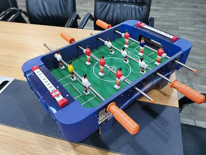 Mini Foosball Table for Kids and Adults – 21-Inch Mini Soccer Game, Mini Soccer Table Game for Family Game Nights