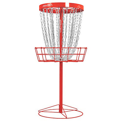Axiom Discs Pro 24-Chain Disc Golf Basket - color: Red