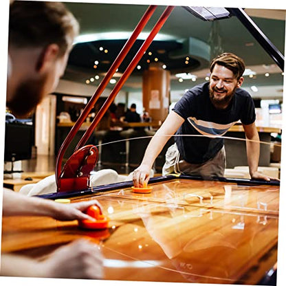 Yardwe Upgrade Hockey Table Air Hockey Puck Display Paddle Pusher Accessories Plastic Comfortable Grip